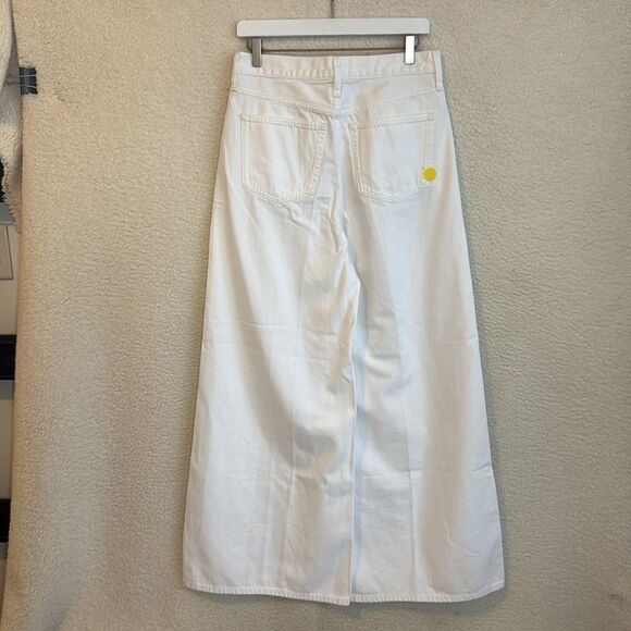 J Crew Superwide Leg Jeans Womens Size 28‎ White - Picture 5 of 12